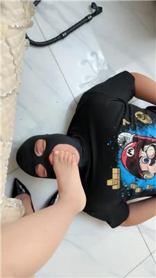 优优肉丝脚捂脸/舔高跟/深喉/高跟踩乳 JS241017-37