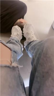 甜沁小白鞋暴力踢踹完整版 JS241018-9