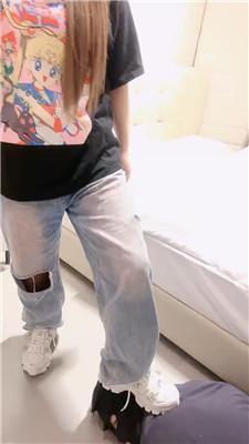 甜沁小白鞋暴力踢踹完整版 JS241018-9