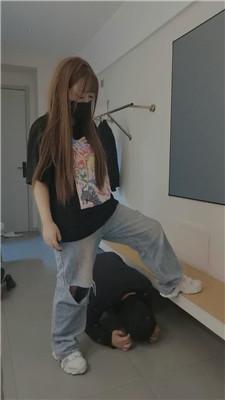 甜沁小白鞋粉棉袜踢踹踩踏双视角版 bf45990