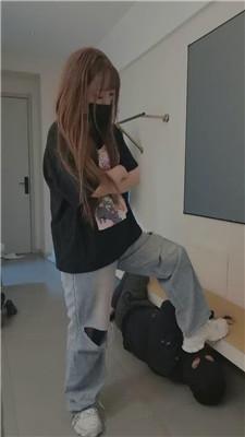 甜沁小白鞋粉棉袜踢踹踩踏双视角版 bf45990