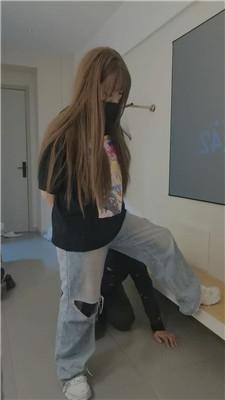 甜沁小白鞋粉棉袜踢踹踩踏双视角版 bf45990