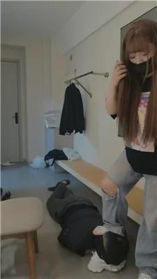 甜沁小白鞋粉棉袜踢踹踩踏双视角版 bf45990