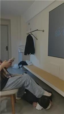 甜沁小白鞋粉棉袜踢踹踩踏双视角版 bf45990