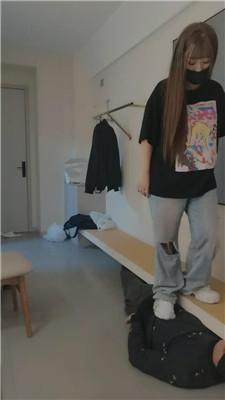 甜沁小白鞋粉棉袜踢踹踩踏双视角版 bf45990