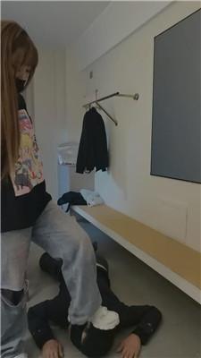 甜沁小白鞋粉棉袜踢踹踩踏双视角版 bf45990