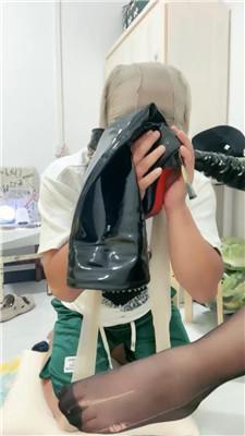 千面女王长靴物化脚垫奴才 JS241012-5