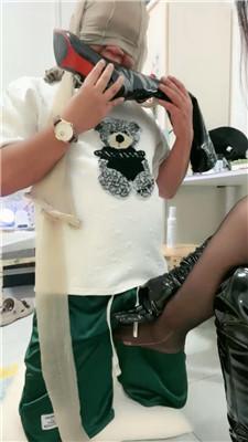 千面女王长靴物化脚垫奴才 JS241012-5