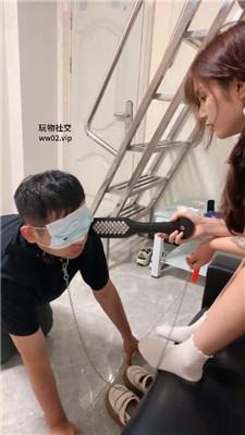 香芋朱朱香水控制/皮鞋白袜虐/揪耳朵虐乳 bf45953