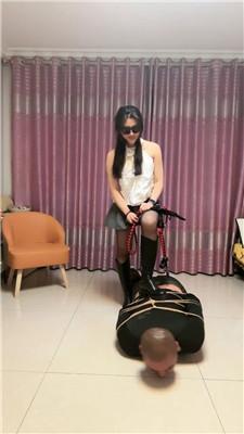 蜜雪五花大绑囚禁狗笼重度虐打 JS241023-19