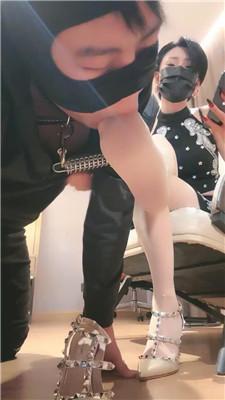 爵恋霸主狗链遛狗转胯/抽耳光/铆钉高跟虐 bf46522