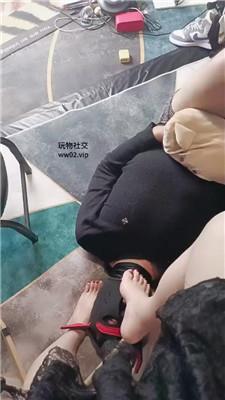 美柠裸足狂舔/贝壳头踩踏 JS241103-22
