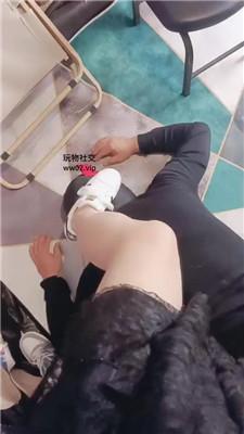 美柠裸足狂舔/贝壳头踩踏 JS241103-22