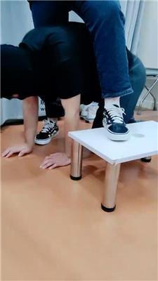 拽拽帆布鞋白袜虐踩 JS241103-7