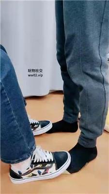 拽拽帆布鞋白袜虐踩 JS241103-7
