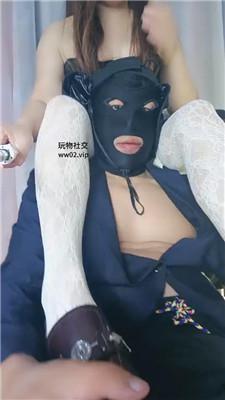 美柠皮鞋白丝踩虐气味辱 JS241103-6