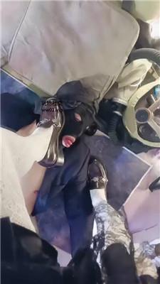 美柠皮鞋白丝踩虐气味辱 JS241103-6