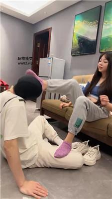 狗哥踢裆抽耳光/手捂窒息/踩踏/喂口水/棉袜脚辱 bf46554