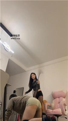 莫吉托短靴黑丝踩虐/重度鞭打/虐乳喂口水 bf46545