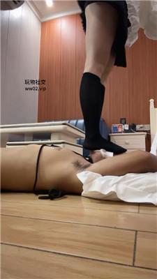 小猫S同事来家做客想当狗-骑马捆绑滴蜡踢踹 bf46500