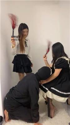 沐沐大大双S-鞭打/跪舔长靴网袜/踩踏踢踹/骑马 bf46459