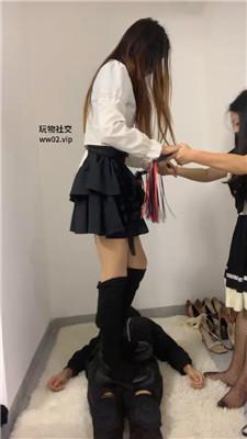 沐沐大大双S-鞭打/跪舔长靴网袜/踩踏踢踹/骑马 bf46459