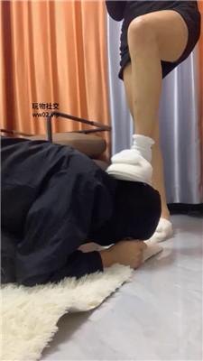 沐沐大大双S-白袜踩地毯/袜子塞嘴/骑马双视角版 bf46323
