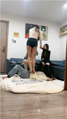 妍琦3S-捆绑贱奴/长靴轮流踩踏踢踹/五视角版 bf46310