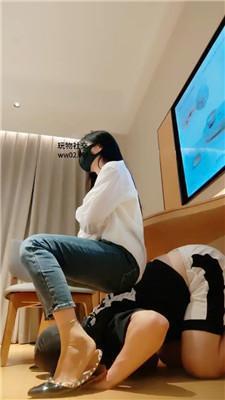 妮蔻骑马掐乳/吃袜子/铆钉肉丝蹂躏 bf46308