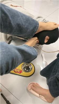 双双主人双S-强推-圣水喂食/口水拉丝/酸奶脚皮混合物 JS241027-3