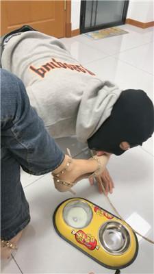 双双主人双S-强推-圣水喂食/口水拉丝/酸奶脚皮混合物 JS241027-3