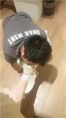 橘子没熟掐乳/小白鞋白袜踩/踢踹/数据线鞭打 JS241027-5