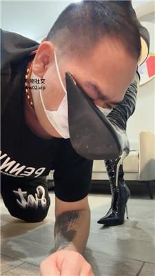 紫琳高跟凉鞋踩虐/长靴诱惑舔/赏赐圣水 JS241027-11