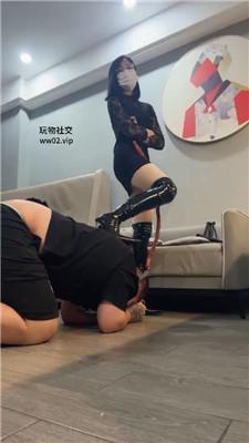 紫琳高跟凉鞋踩虐/长靴诱惑舔/赏赐圣水 JS241027-11