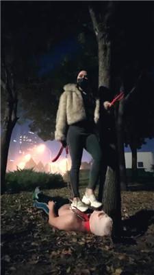 予涵户外-小白鞋船袜全体重踩踏/高跟暴虐 bf46289