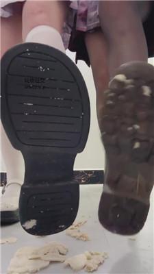 兔兔酱JK黑白双煞食物踩踏 JS241026-19