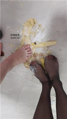 兔兔酱JK黑白双煞食物踩踏 JS241026-19