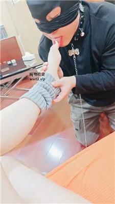 女神mio掐脖抽耳光/裸足蹂躏/玩狗舌 JS241118-26