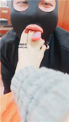 女神mio掐脖抽耳光/裸足蹂躏/玩狗舌 JS241118-26