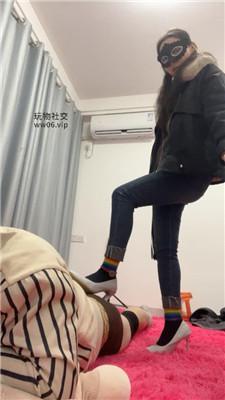 姗姗高跟棉袜脚踩/散鞭抽 JS241210-47