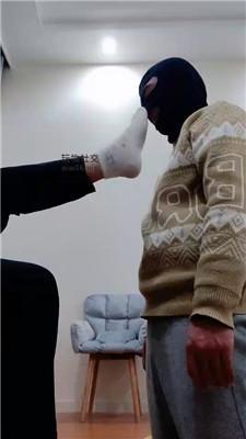 拽拽超臭鞋子毛巾袜气味辱 JS241207-43