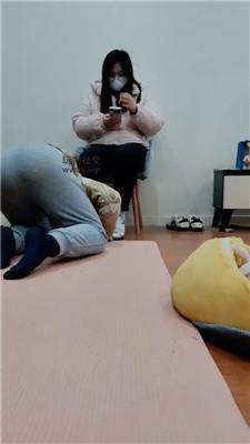 拽拽超臭鞋子毛巾袜气味辱 JS241207-43