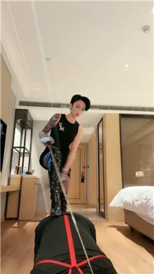 爵恋霸主捆绑重度鞭打/长靴踢踹/腿绞窒息 bf47929