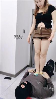 李老师五指船袜全体重踩踏 JS241216-11