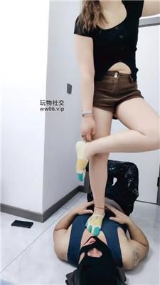 李老师五指船袜全体重踩踏 JS241216-11