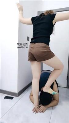 李老师五指船袜全体重踩踏 JS241216-11