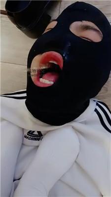 九月皮鞋白袜踩虐/滴蜡/脚深喉/袜子塞嘴 JS241213-41