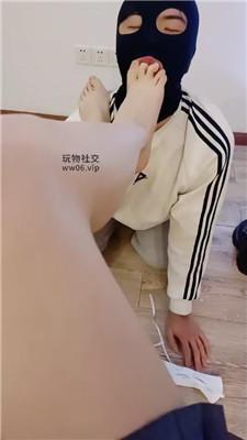 九月皮鞋白袜踩虐/滴蜡/脚深喉/袜子塞嘴 JS241213-41