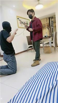 薇薇情侣主狗链遛狗爬行/脏鞋踩踏喂食 bf48132