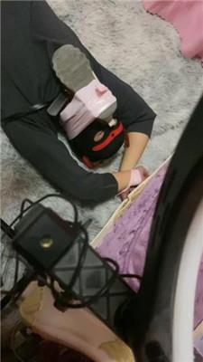 露娜夫妻喂口水/掐乳/肉丝脚深喉/强制闻臭鞋 JS241212-18